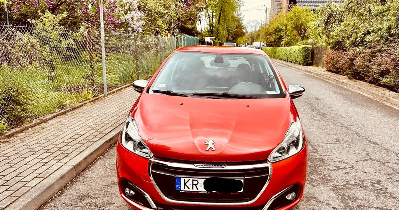 Peugeot 208 cena 37500 przebieg: 67000, rok produkcji 2015 z Kraków małe 92